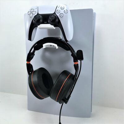 3D Cabin PS5 Controller & Headphone Console Bracket Mount Holder For Play Statio
