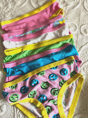 6~Hanes hipsters style underwear /panties for girls. Size 10~New~