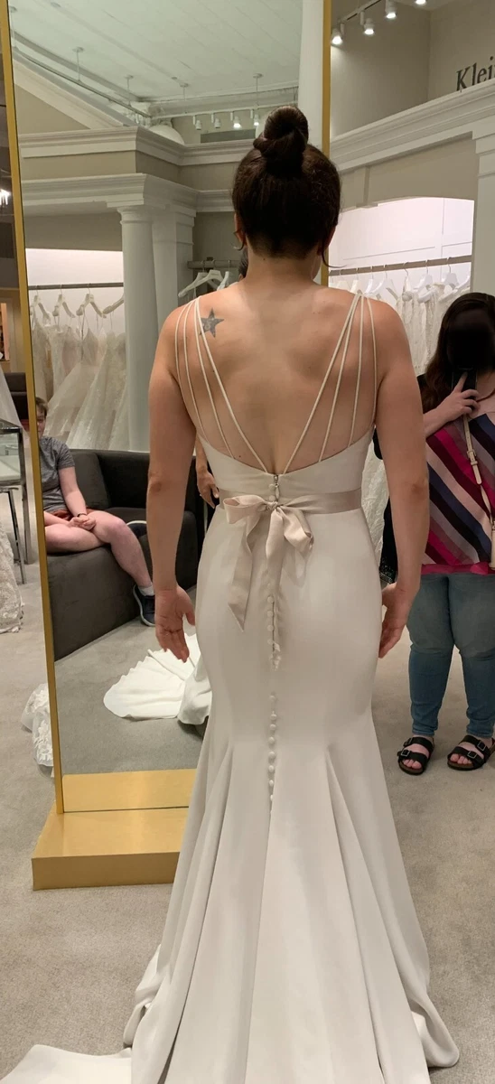 Mikaella Bridal Wedding Dress 2107 Natural Size 12 Unused