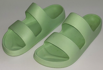 Slide Sandals Old Navy Flip Flops For Kids Light Green Size 1-2