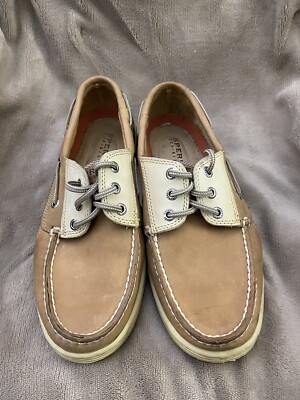 Sperry Top-Sider Mens 12M Leather Preowned Boat Shoes Casual  display picture 3