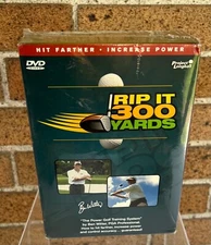 Rip It 300 Yards 4 Set DVD Series : The Power Golf Training System (2006, DVD) 