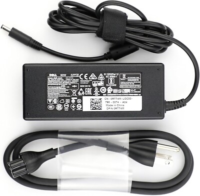 Genuine 90W AC Adapter for Dell XPS 13 L321X L322x 9343 RT74M 0RT74M LA90PM111