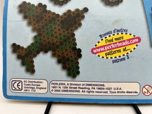 New Vintage Perler Beads Zoom Zoom Kit Crafts Vehicles Boat Plane Cars Sealed - 第 6/6 張圖片