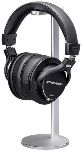 Monoprice - 133810 - Desk Headphone Stand - Brushed Aluminum - Picture 3 of 3