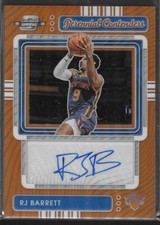 2022-23 Panini Contenders Optic Perennial Contenders Auto RJ Barrett 25/25