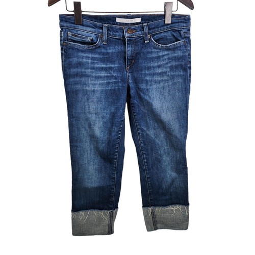 Joe's Jeans Femme Perry Cuffed - Jean Bootcut Bleu Foncé - Taille 24 (XXS) - Occasion