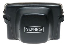 Yashica black ever-ready vintage film camera antique hard case
