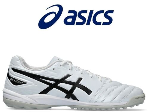 Chaussures de football asics neuves DS LIGHT CLUB TF LARGE 1103A112 101 Freeshipping !! - Photo 1 sur 10