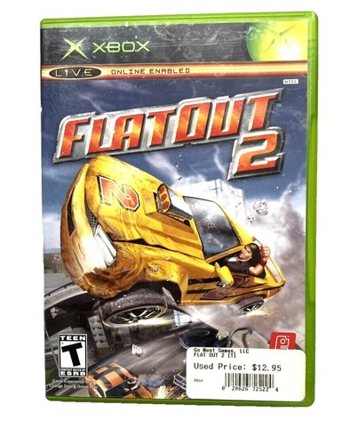 Flatout Ultimate Carnage Microsoft Xbox 360 CIB Complete | eBay