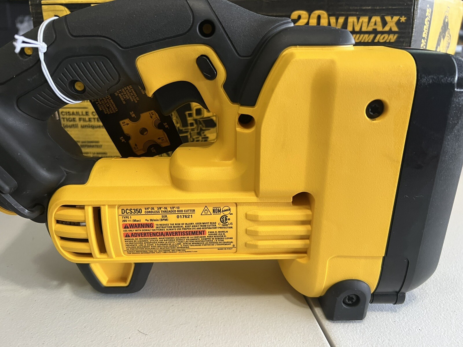 Cordless Threaded Rod Cutter - Tool 