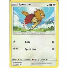 145/214 Spearow Common: Pokemon Trading Card Game SM-10 Unbroken Bonds