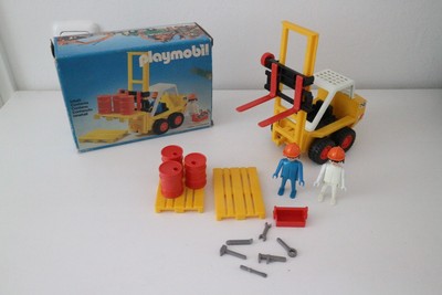 playmobil forklift truck