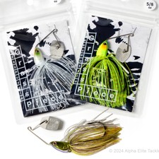 Bass Puzzle Grass Piece Flex Bladed Swim Jig
