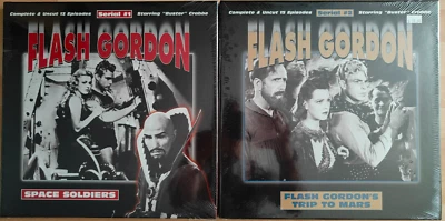 ¥ Laserdisc Flash Gordon Serie Space Soldiers, Trip to Mars NEU & OVP (6 LD´s) - Bild 1 von 3