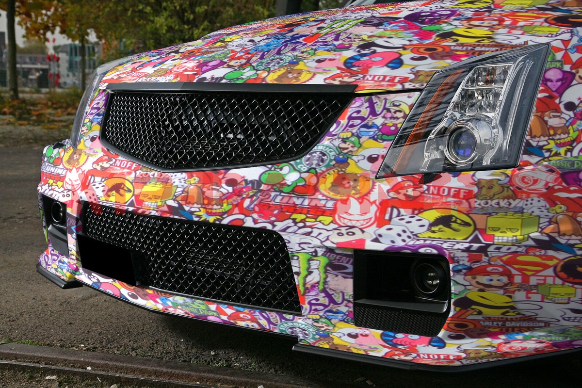 Jdm Sticker Bomb Wrap