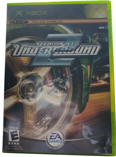 Need for Speed Underground 2 Xbox Complete CIB Tested Clean Disc Racing