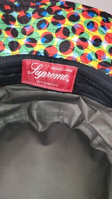 Supreme Gore-Tex Paclite Net Multicolor Boonie Waterproof Hat Sz M