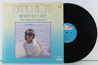 12'' Maxi - NANCY BOYD - What Do I See (12'' Re-Mix) - 8:11 min - BR Music 1985