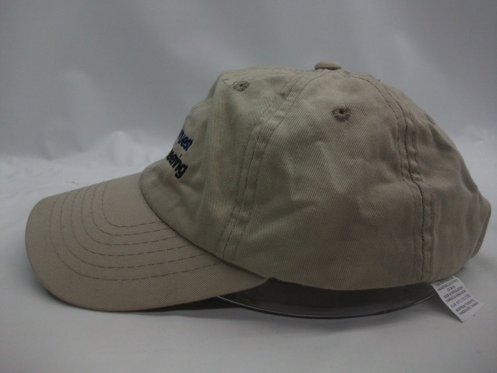 CE Conquest Engineering Hat Gray Strapback Baseba… - image 3