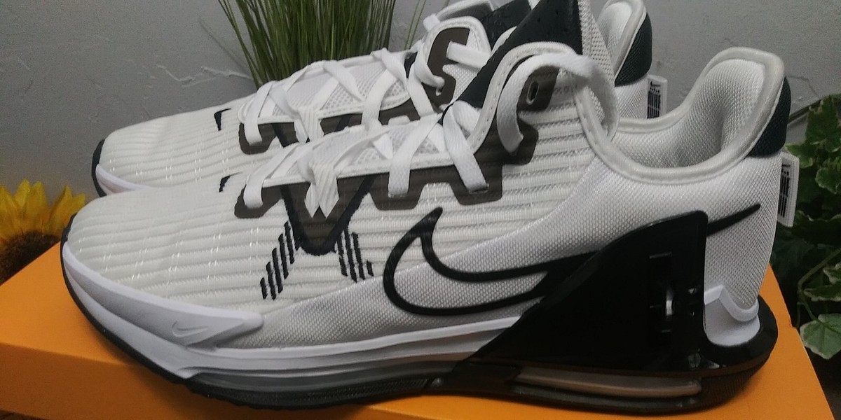 Nike LeBron Witness VI TB Mens Size 13 Black White 