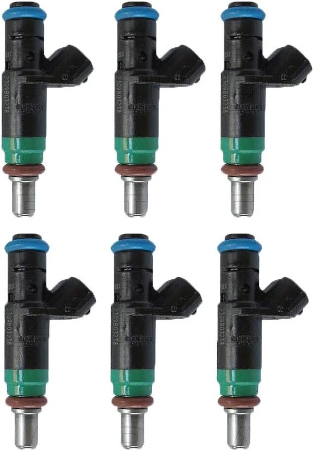 6Pcs Fuel Injectors 06C133551 For 2002 -2006 Audi A4 2002 2003 2004 Audi A6 3.0L - Imagem 2 de 4