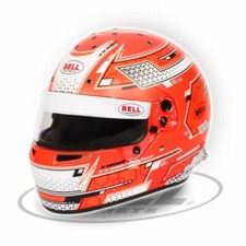 Casco FIA Bell RS7 PRO STAMINA ROSSO SNELL HANS composito RACING RALLY