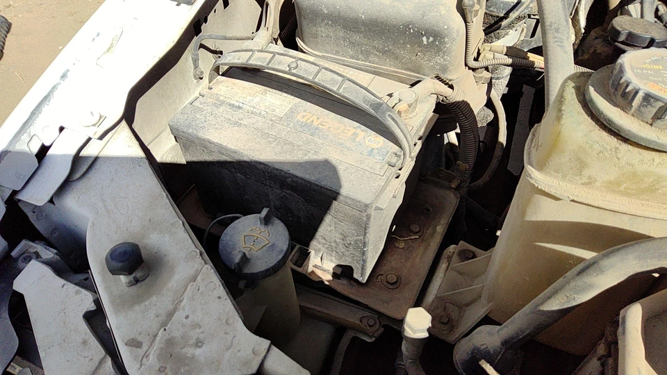 Bandeja de montaje en caja de batería 99-10 F250 Super Duty con sujeción OEM 5,4 L 6c3z10732aa Foto 3 de 4