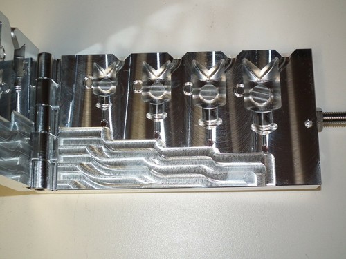 Saltwater Chugger Jig mold 2,4,6,8oz CNC Aluminum Striper Cobia 3407 USA - Picture 2 of 6