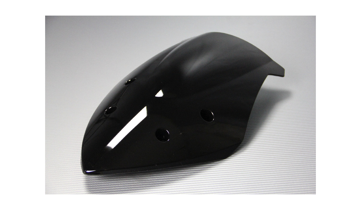Bulle sport noire Suzuki GSX-S 1000 F finition premium acrylique antichoc
