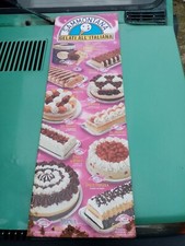 Insegna Gelati Sammontana Torte 1999 Listino Tabella Gelati