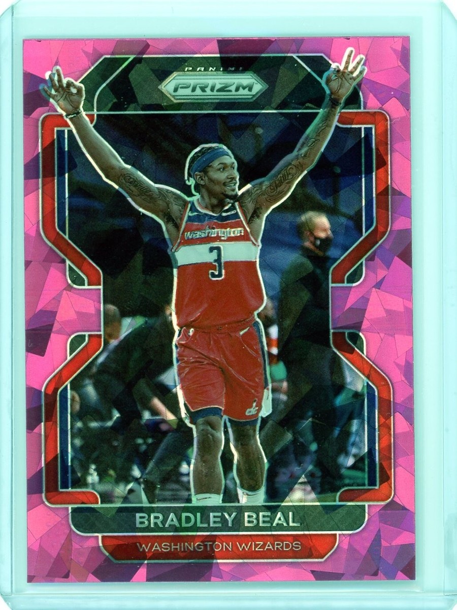 2021-22 Panini Prizm Bradley Beal Pink Ice Prizm #45 Washington