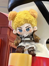 Attack on Titan Erwin Smith 20cm Plush Doll Stuffed Dress up Toy Anime Gift