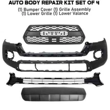 Front Bumper Cover And Lower Valance For 2016-2023 Toyota Tacoma
