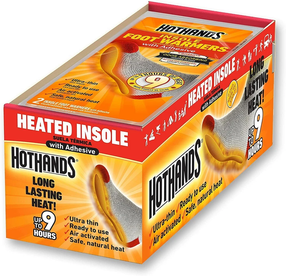 Calentadores de pies con plantilla HotHand Hot Hand (10 pares - 200 pares) Foto 2 de 2