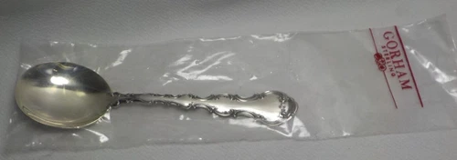 GORHAM STRASBOURG STERLING SILVER SOUP SPOON 6 1/8 INCH NO MONOGRAM SEALED