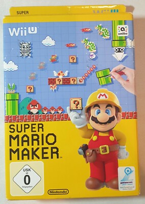 [WiiU] SUPER MARIO MAKER   SPECIAL ARTBOOK EDITION   OVP   PAL GER   Wii U 