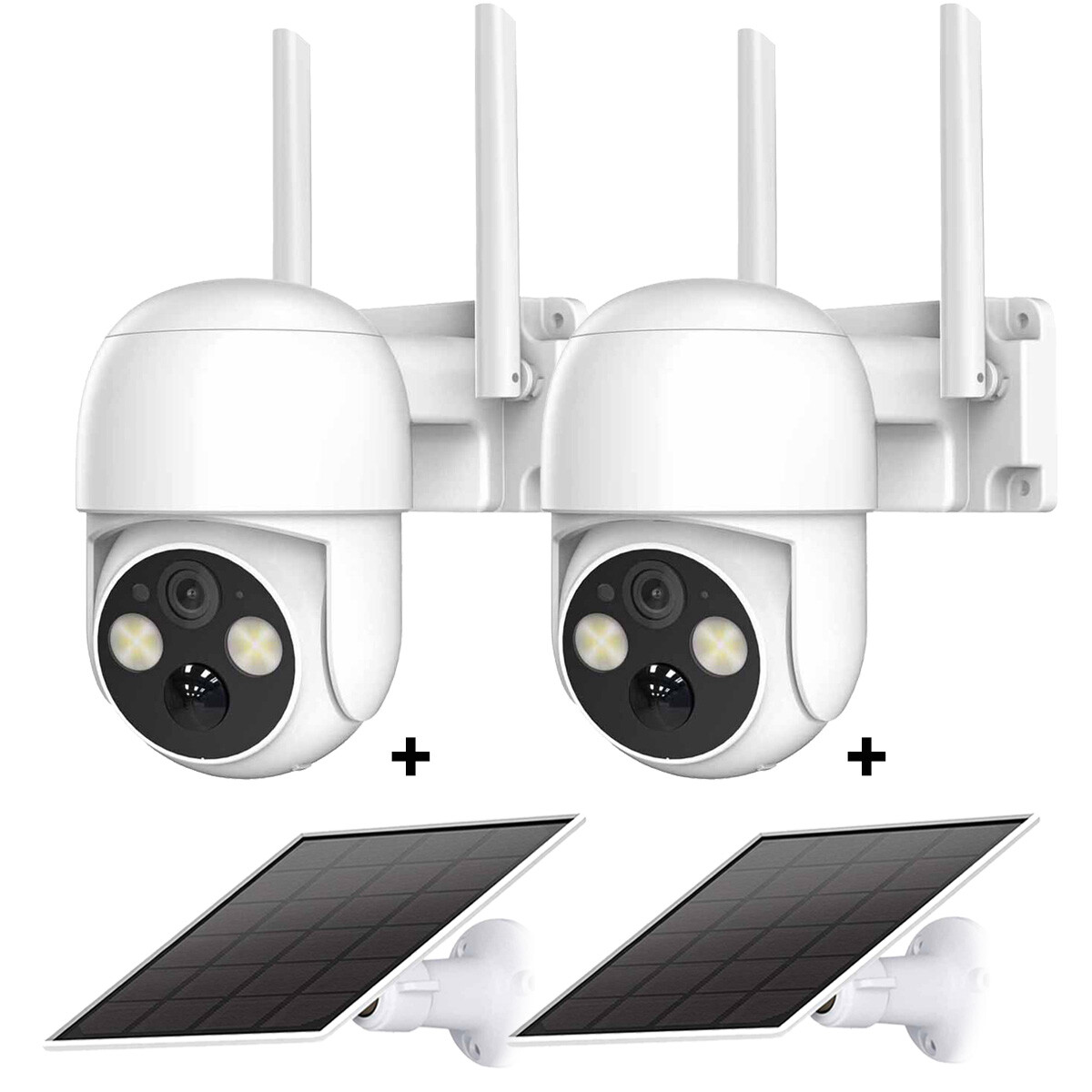 防犯カメラ Udocare Solar Wireless Security Camera Solar