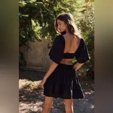 $78 Free People Cross of Sunlight Mini Dress