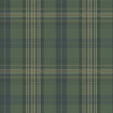 MAN330212 Austin Plaid Wallpaper, Green