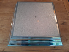 Wedding Cake Square Base Stand 14" Across, Shiny Silver, Made by Napier