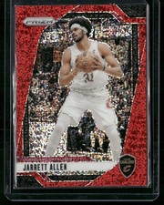 2024-25 Panini Prizm #169 Jarrett Allen Prizms Red Sparkle