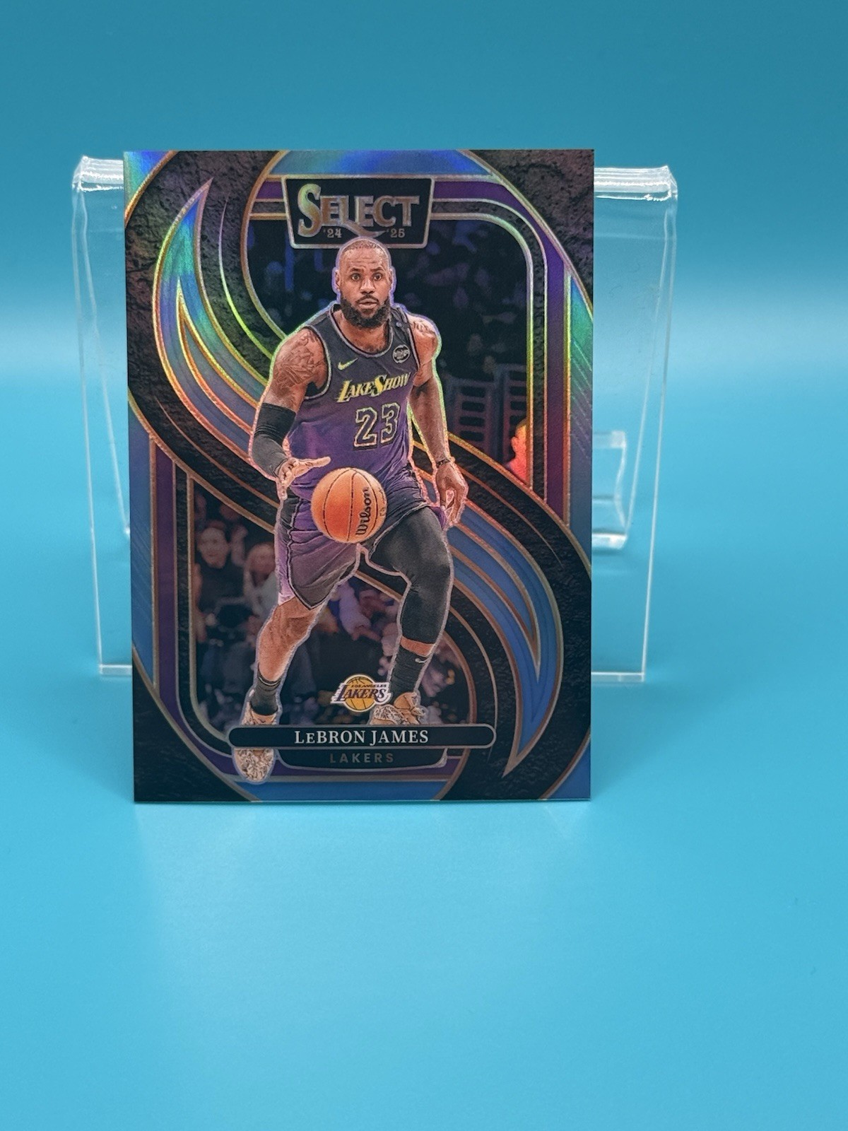 2024-25 Select Lebron James Premier Level Light Blue /299 #111