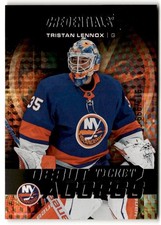 Tristan Lennox 2025-26 UD Credentials Debut Ticket Access Rookie /999 #118 New