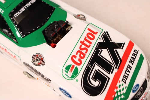 JOHN FORCE 2002 CASTROL GTX 100TH WIN FORD MUSTANG FUNNY CAR XRARE!! - Picture 10 of 17