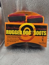 Ultra Paws Rugged Dog Boots Size Small Orange...