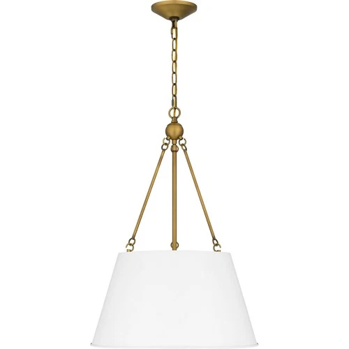 Quoizel Pendant 4-Light Pendant in Matte White - Picture 3 of 7