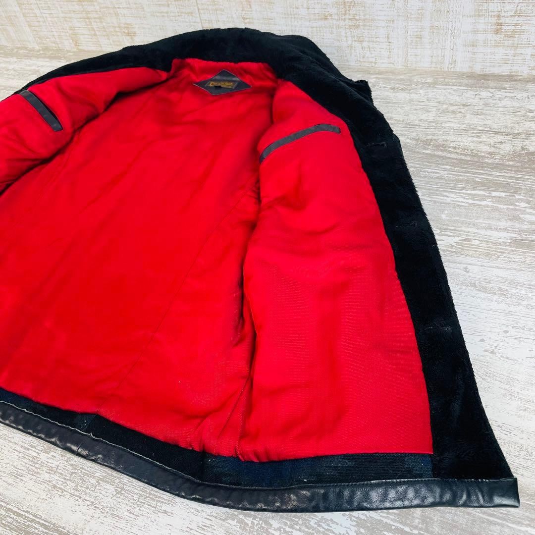 The Flat Head Native Pattern Blanket Boa Jacket S… - image 12