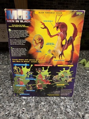 Men in Black MIB Alien Terrorist Edgar Action Figure 1997 Galoob