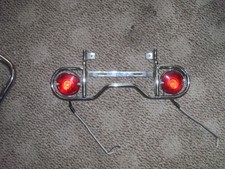 Vintage Harley Davidson Tail Lightsbracket Vintage Harley Davidson Tail Lightsbracket